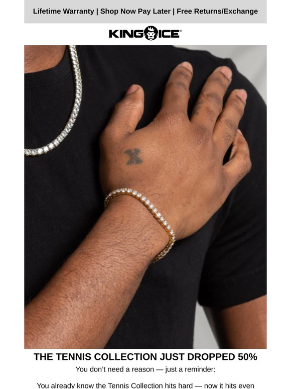 Your Wrist Game? Now Half Off.