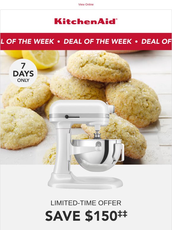 ✨ Save $150 on this bowl-lift stand mixer
