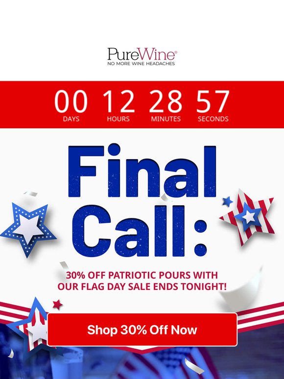 Final Call: 30% Off Ends at Midnight!