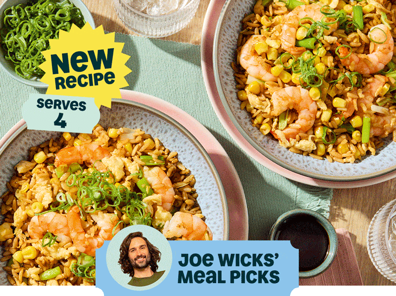 Joe Wicks' Meal Picks - Check out these tasty new recipes, perfect for the family