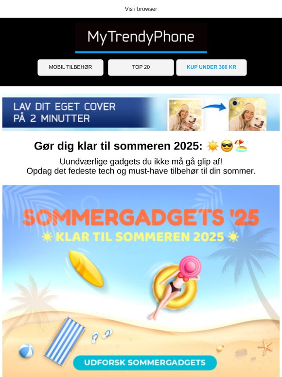 Klar til sommeren 2025? Se de hotteste gadgets!