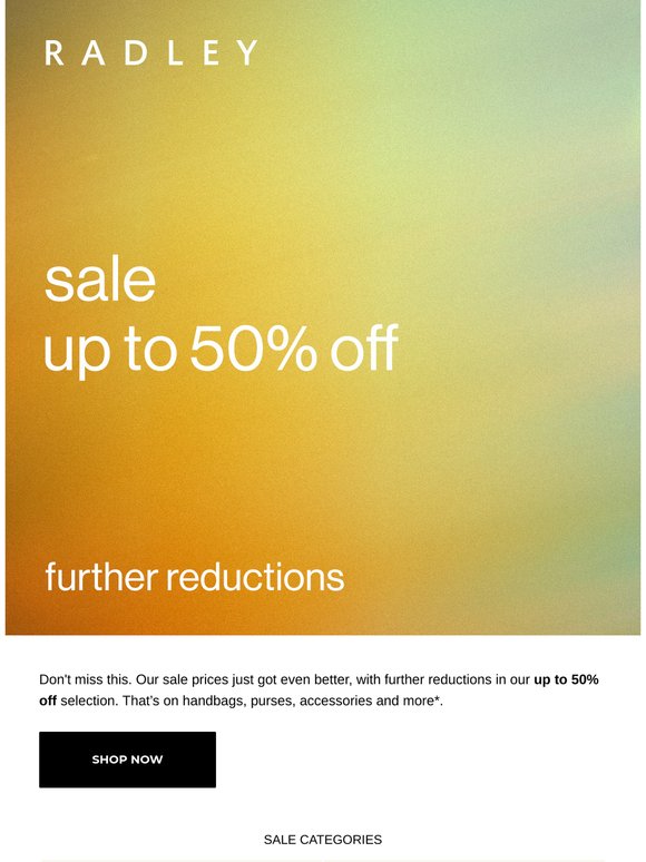 Our sale just got even better