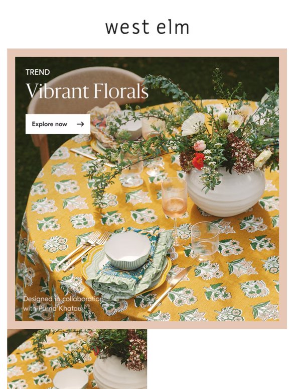 Fall in love with Vibrant Florals