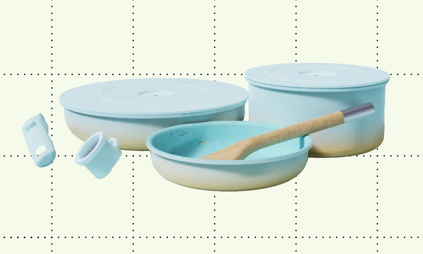 BytheTable’s Ombré Modular Cookware