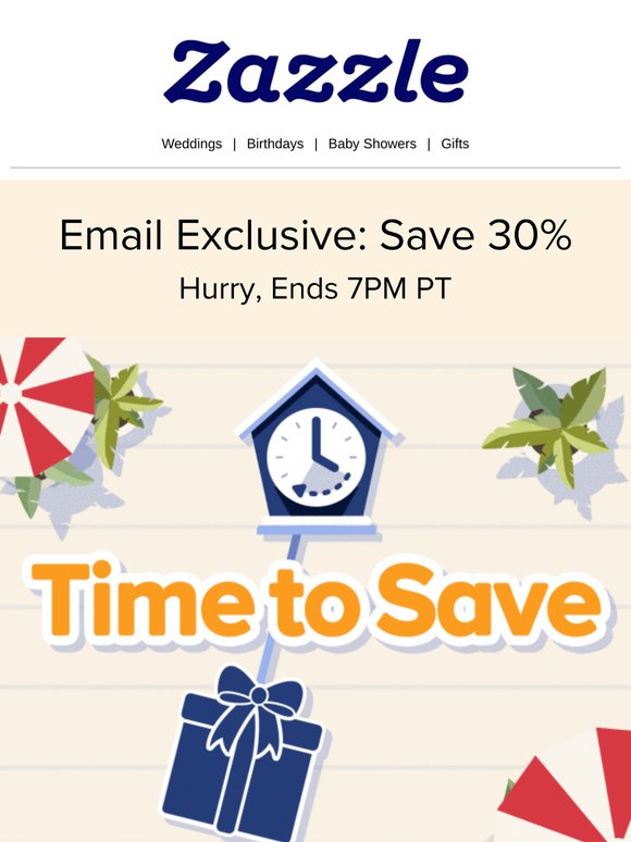 3 Hours Left: Save 30% Inside 🙌