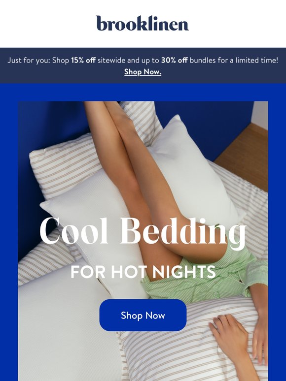 NEW Sheets to Keep Cool