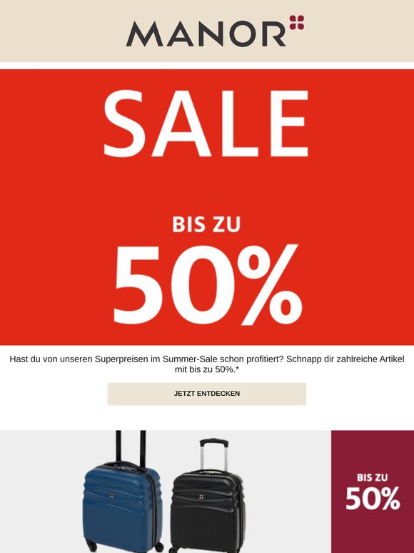 —, nicht verpassen: bis zu 50% im Summer-Sale