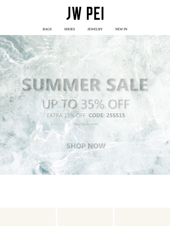 UP TO 35% OFF🎁SUMMER SALE