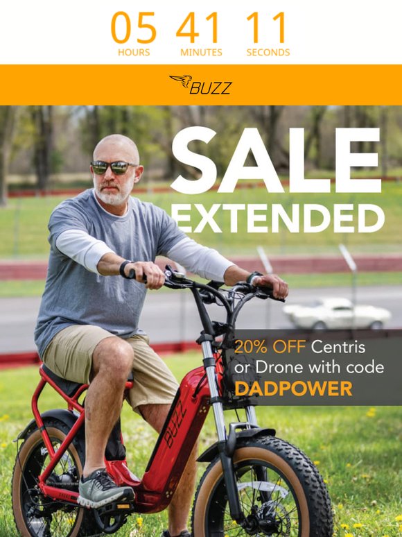 Father's Day Sale Extended!
