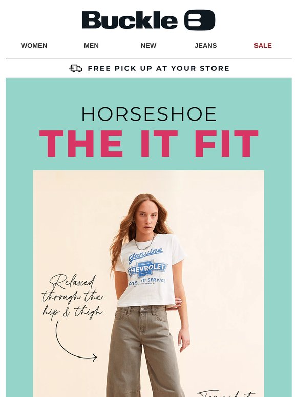 Incoming: New Horseshoe Fit Jeans