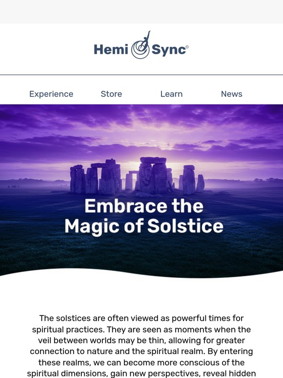 Embrace the Magic of Solstice