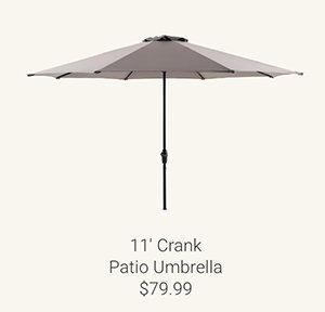 11' Crank Patio Umbrella