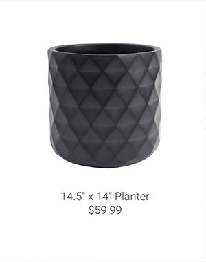 14.5" x 14" Planter