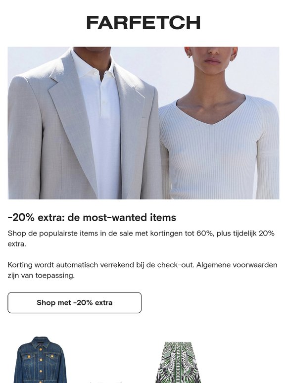 -20% extra op de beste sale items