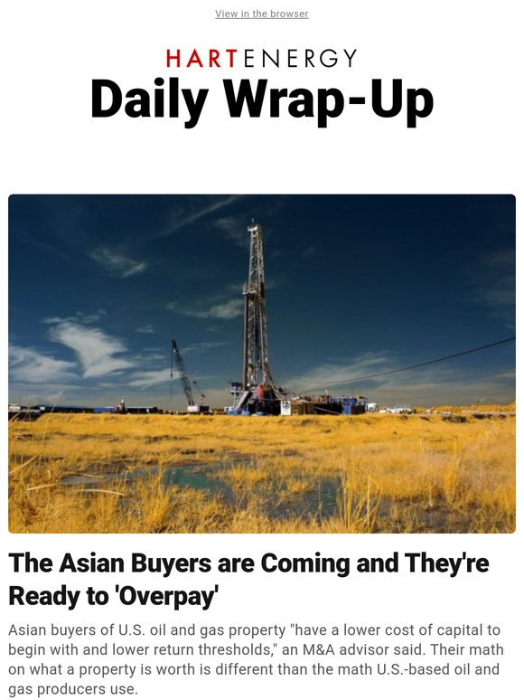 Daily Wrap-Up: Asian Buyers are Coming and Ready to ‘Overpay’; Mitsubishi Targeting Aethon in $8B Deal