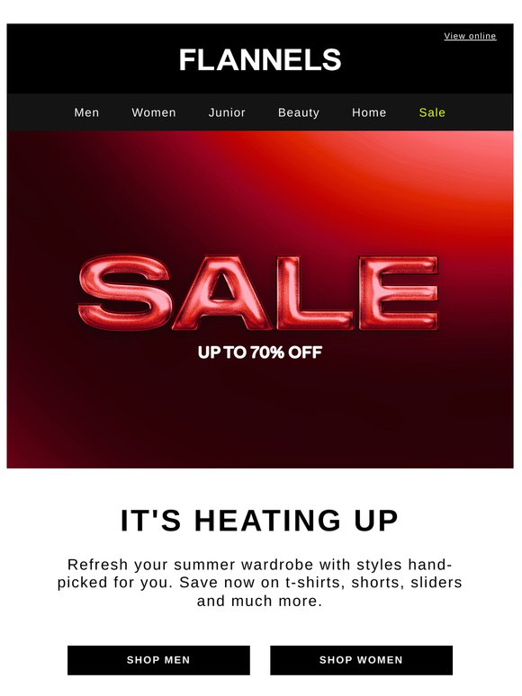 Our SALE is heating up