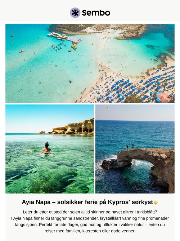 ☀️ Opplev Kypros i sommer – strand, sol og avslapning 🏖️