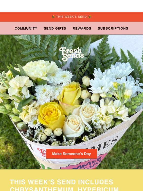 This week's send 💐