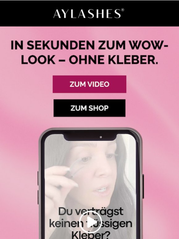 Wimpern für empfindliche Augen? Das hier ist dein Gamechanger💯