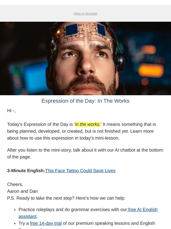This Face Tattoo Could Save Lives
