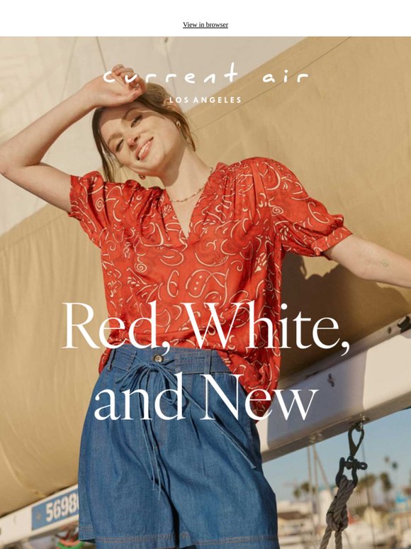 ⛵ Red, White, and New
