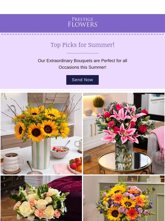 Up to 50% OFF Summer Flowers!🌻