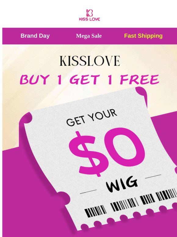 [Reminder] Confirm Your Free Wig Order Now!