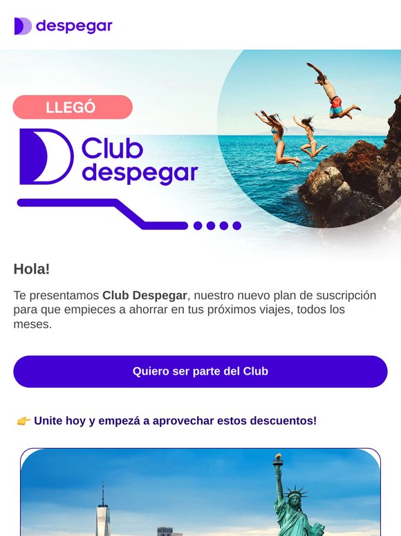 Hacé rendir más tu plata con Club Despegar! 💸📈