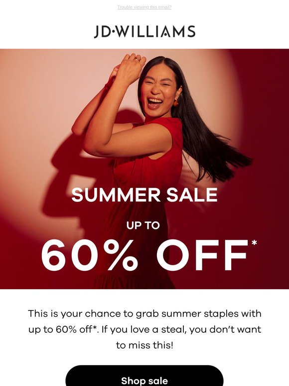 🛬 Just landed: SUMMER SALE with up to 60% OFF ❤️