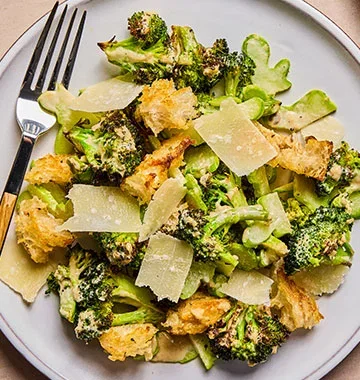Broccoli Caesar Salad