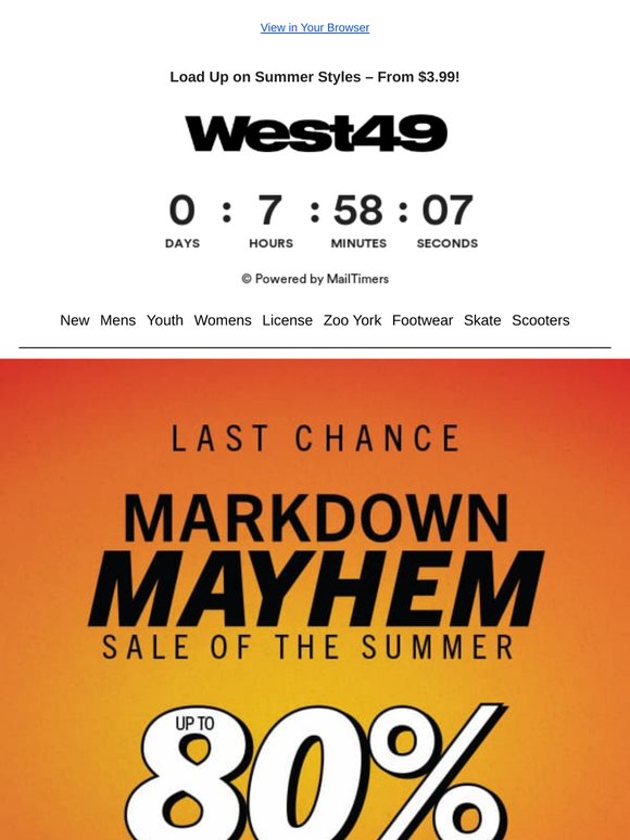 ⏰Final Hours to Save BIG – Up to 80% Off!