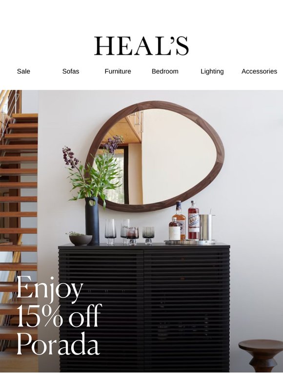 New to the Heal’s Sale: Porada