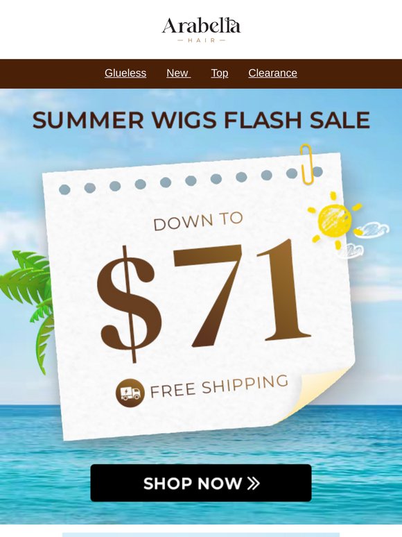 😱 Final Hours — Wigs From $71 & Selling Fast!