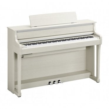 Yamaha CLP875WB Clavinova Digital Piano White Birch