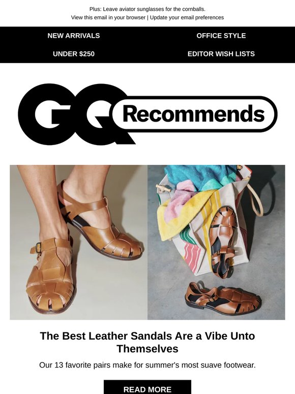 This Summer, Leather Sandals Will Definitely Do