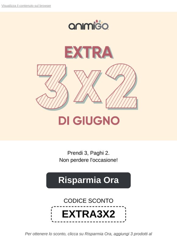 Il 3x2 Animigo Termina a Mezzanotte ⌛️