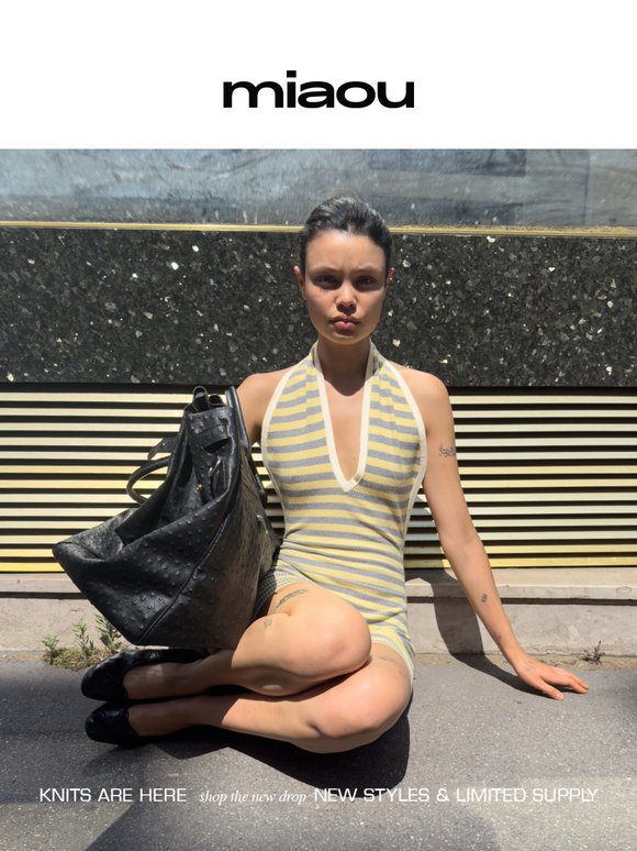 NEW SUMMER KNITS