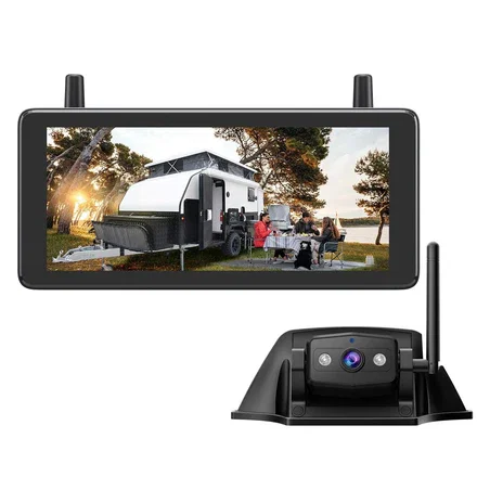 WF1 Wireless Backup Camera for Furrion System Travel Trailer with 7.2‘’ Monitor