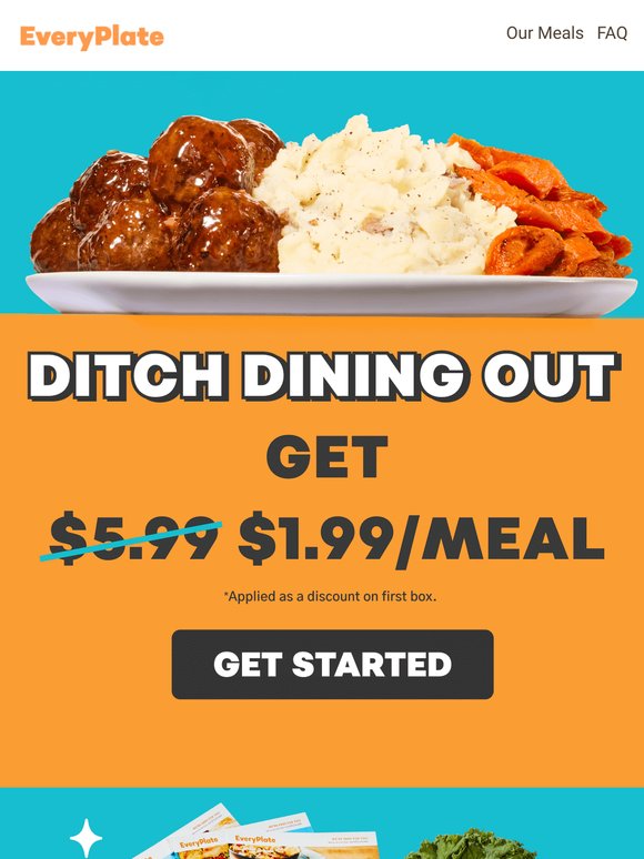 Let us do the midweek cooking 🤝