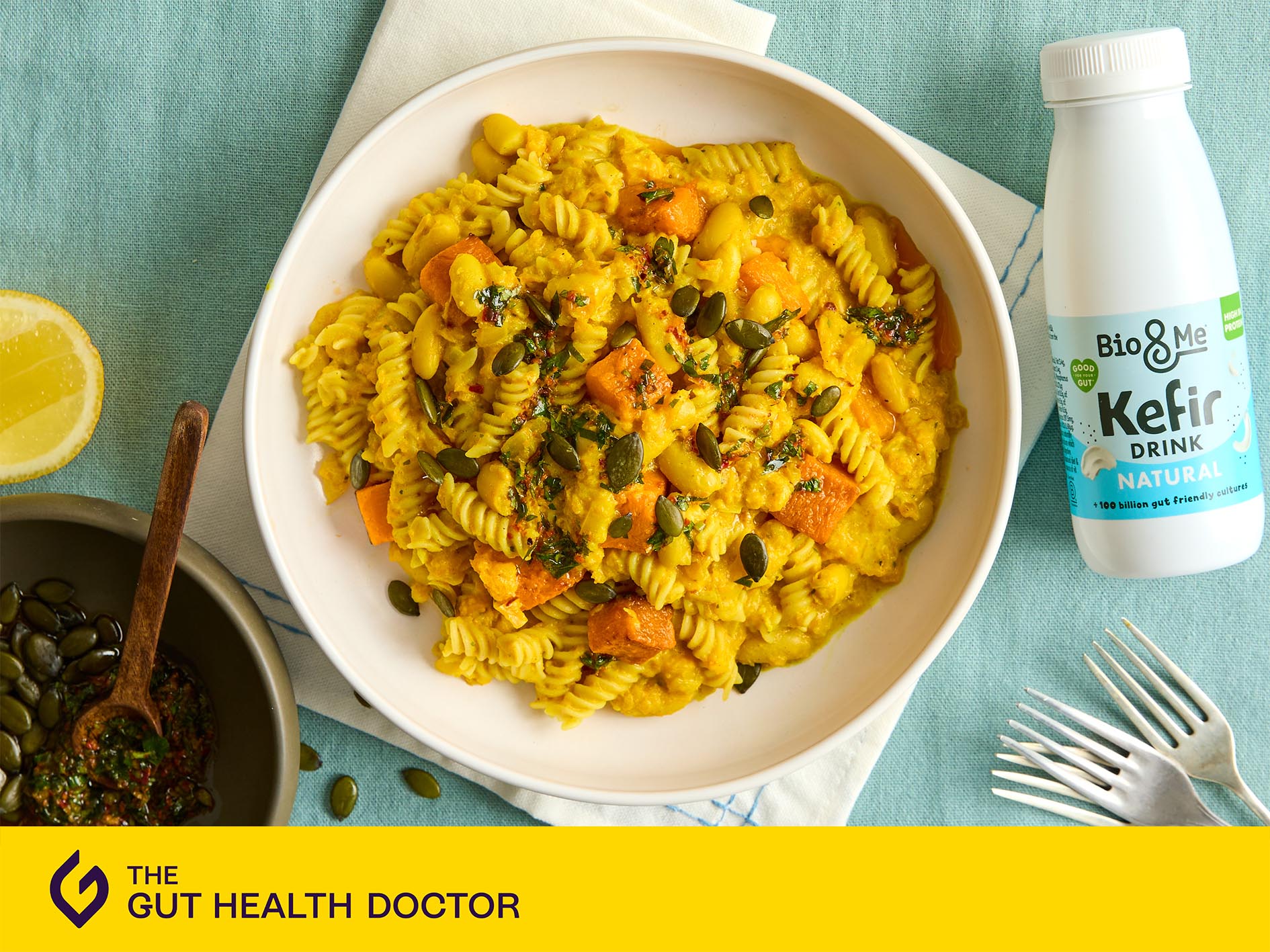 Sunshine Pasta with Roasted Butternut Squash