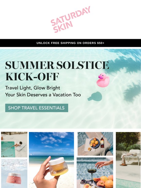 Your Summer Solstice Glow Awaits—20% Off Travel Essentials!