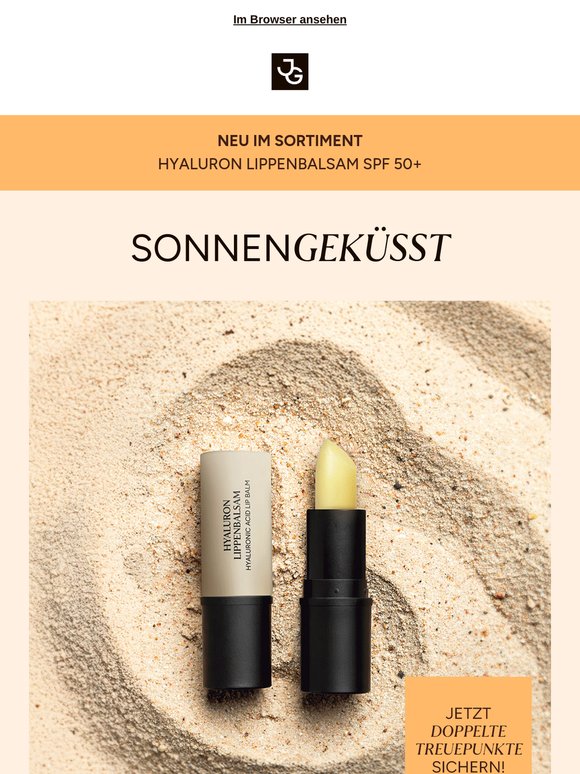 NEU ☀️ Hyaluron Lippenbalsam SPF 50+