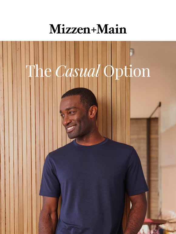 When you don’t need a full button up…