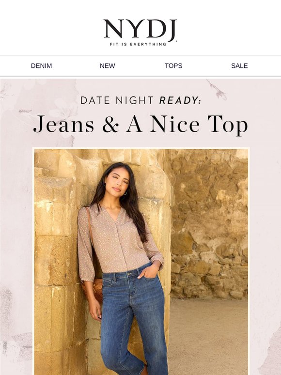 Denim for Date Night + Tops to Go with It