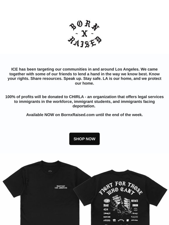 Born X Raised: BORNXRAISED: SOUL ASSASSINS x LA ORIGINALS
