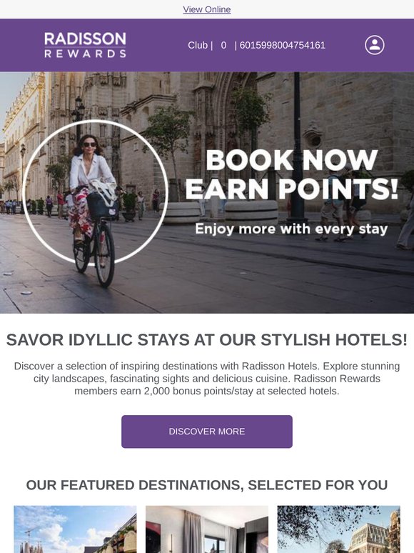 Visit your dream city and gain rewards