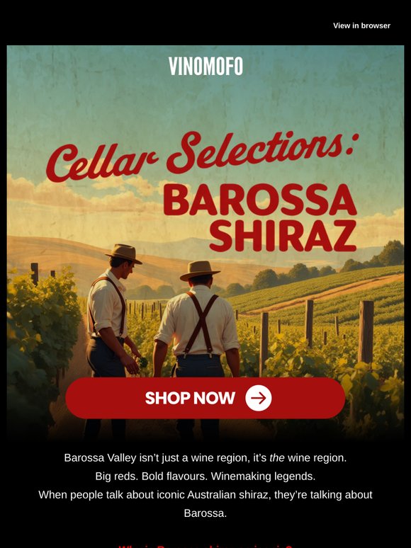 —, the Barossa Shiraz sale is ON NOW!🍷🥇
