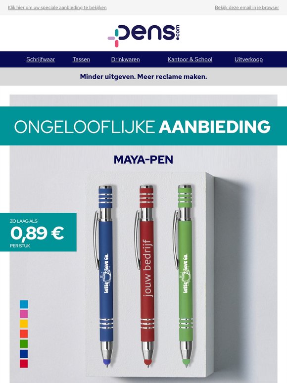 Geloof ons, je wilt deze aanbieding niet mislopen!