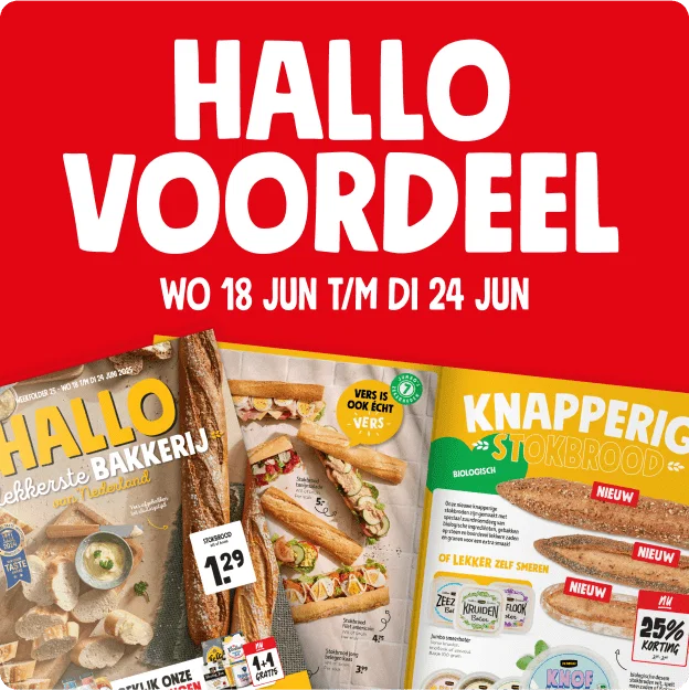 hallo voordeel - bekijk de folder