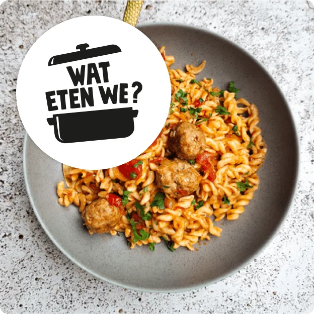 Wat eten we? Bekijk weekmenu